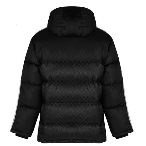 gucci womens black down jacket|Gucci padded jacket men's.